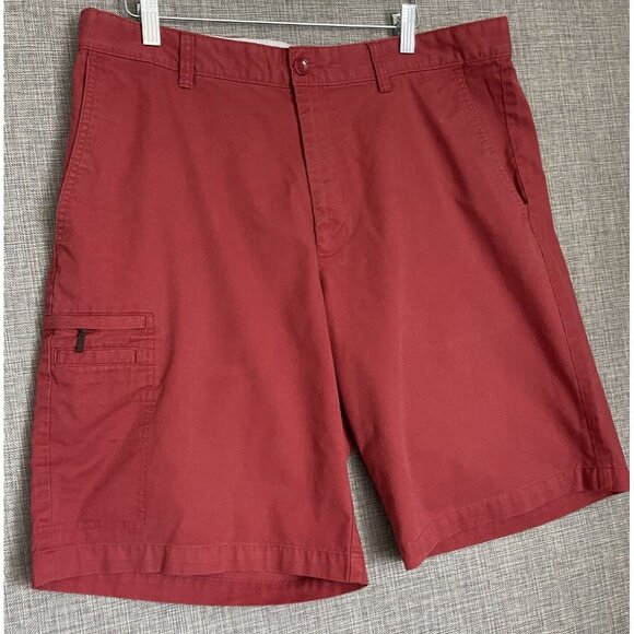 Greg Norman for Tasso Elba Shorts Mens 36 Red 5 Iron Performance Golf - Picture 2 of 11